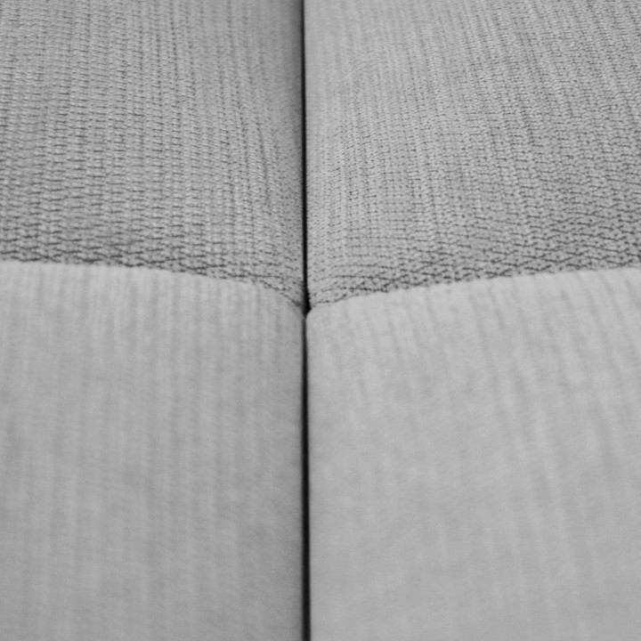 panneau tissu décoratif gris