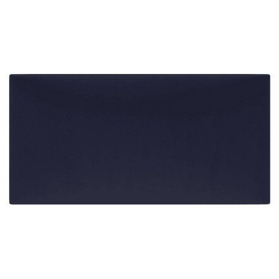 panneau mural rembourré bleu nuit rectangle