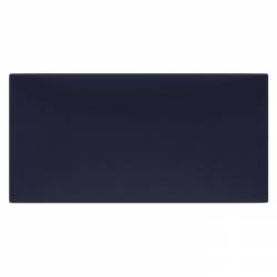 panneau mural rembourré bleu nuit rectangle