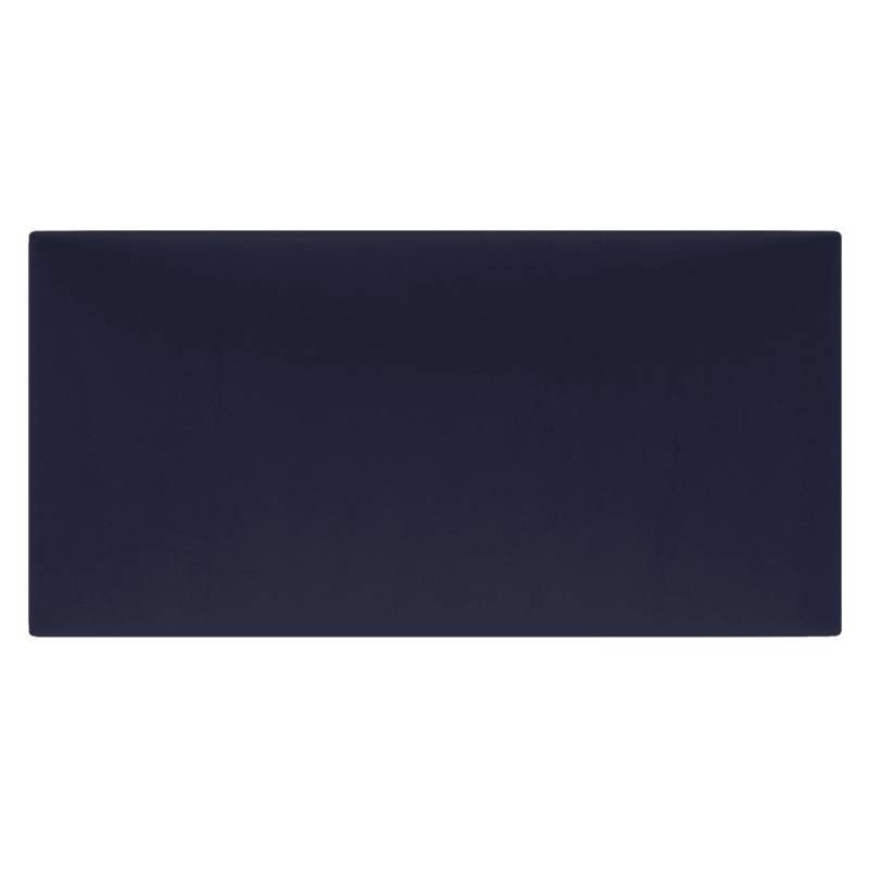 panneau mural rembourré bleu nuit rectangle