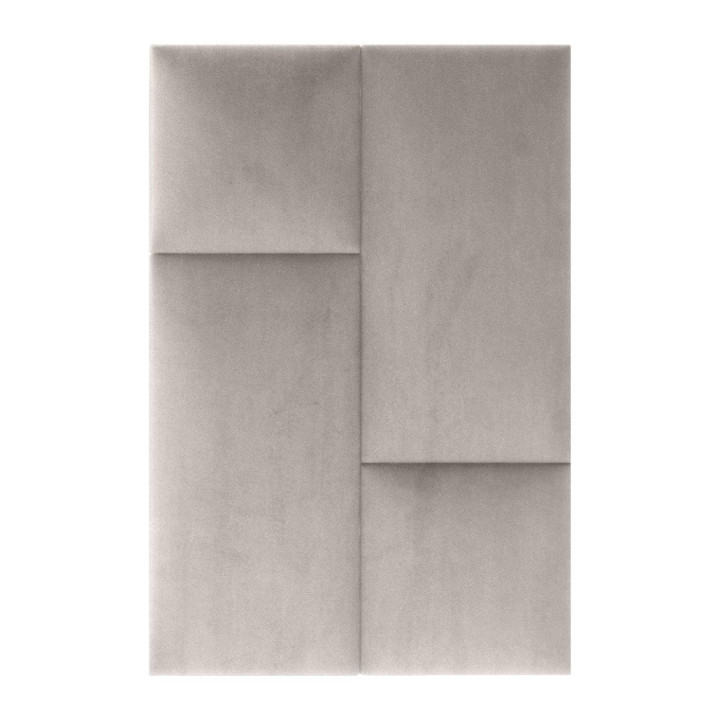 panneau mural capitonné beige