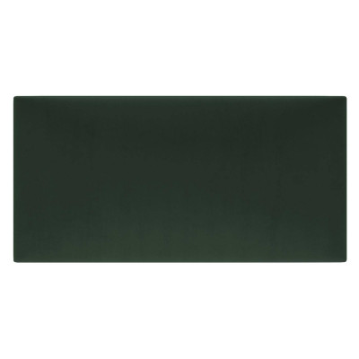 Mur capitonné - coussin mural vert sapin 60 x 30 cm | Decoon