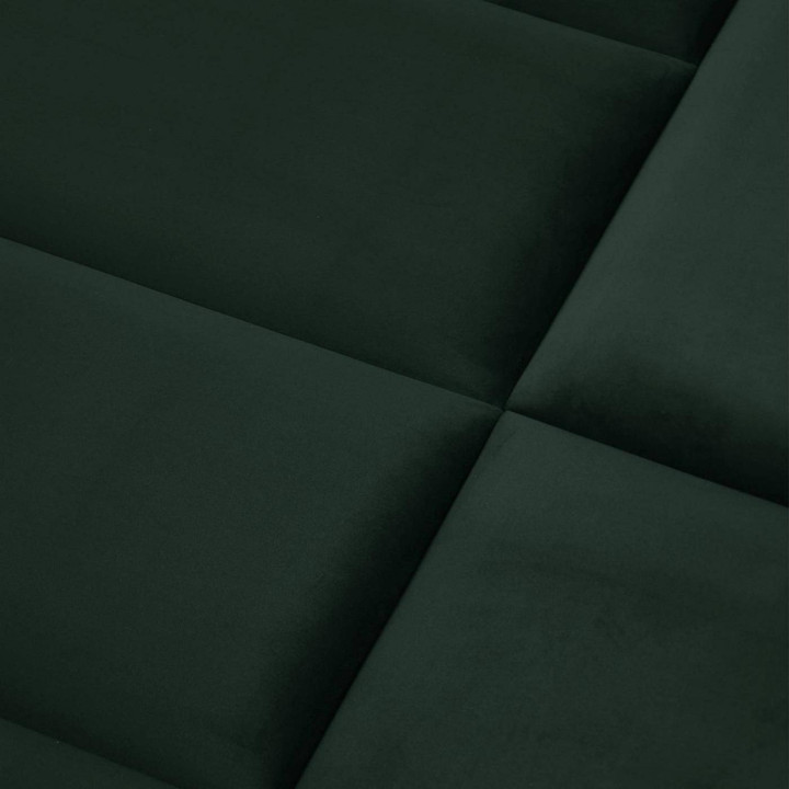 Mur capitonné - coussin mural vert sapin 60 x 30 cm | Decoon