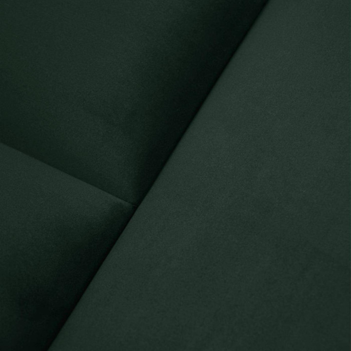 Mur capitonné - coussin mural vert sapin 60 x 30 cm | Decoon