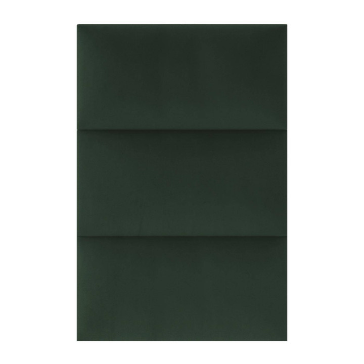 Mur capitonné - coussin mural vert sapin 60 x 30 cm | Decoon