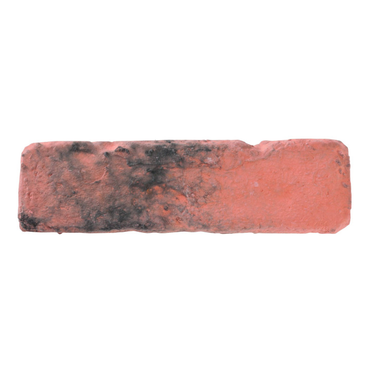 briquette de parement rouge