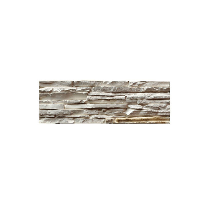 Parement platre imitation pierre beige