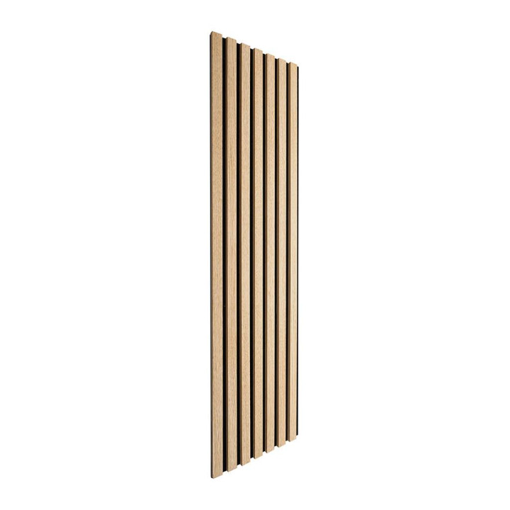 panneau tasseaux bois chêne clair 120 cm