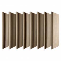 lot 7 panneaux tasseaux bois pour lit 180