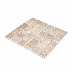 Mosaïque travertin Noce...