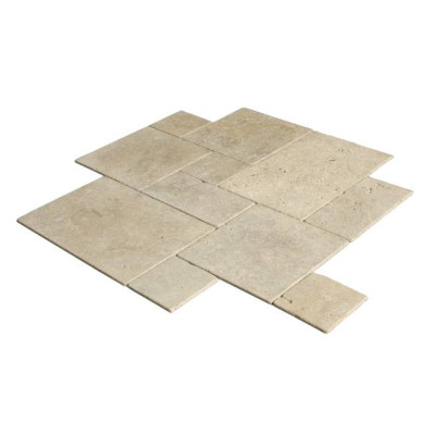 Assortiment de Travertin Opus - 1er choix - épaisseur 1,2cm