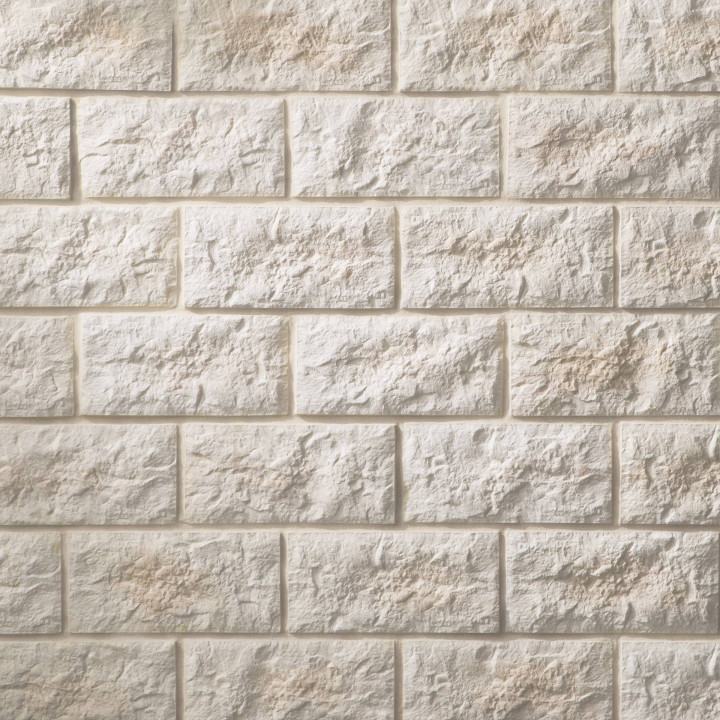 Parement béton beige rectangulaire - intérieur extérieur | Decoon