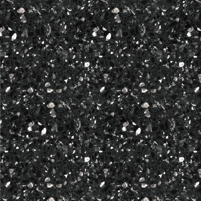 Terrazzo noir Millenium - carrelage terrazzo 60x60 | Decoon