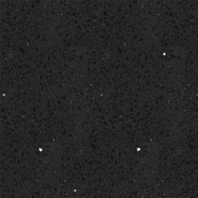 Terrazzo noir Nero Ebano - carrelage terrazzo 60x60 | Decoon