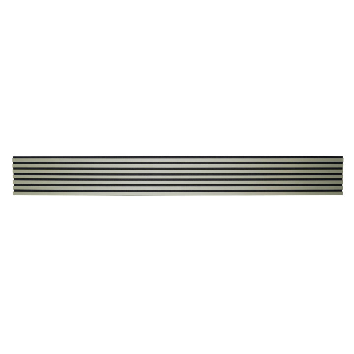 Mur tasseau bois - panneau tasseau déco vert kaki 250 x 30 cm | DECOON