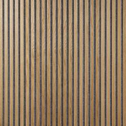 mur tasseaux bois lamelle chene