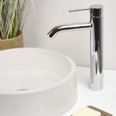 vasque ronde à poser, meuble évier salle de bain | DECOON