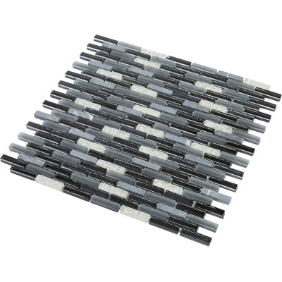 Plaque mosaique verre - barrettes - Decoon
