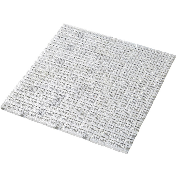Plaque mosaique alu - 1.5 x 1.5 cm - Decoon