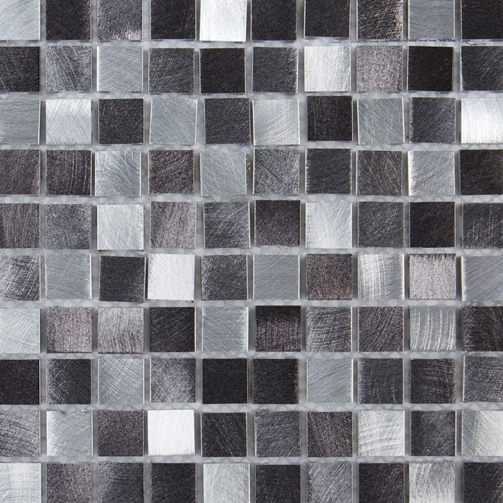 Plaque mosaique alu - 1.5 x 1.5 cm - Decoon