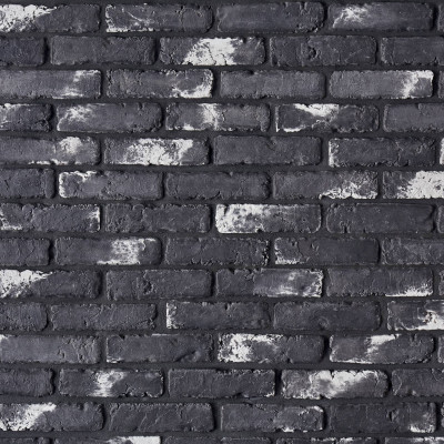 Parement béton imitation brique graphite - intérieur extérieur | Decoon