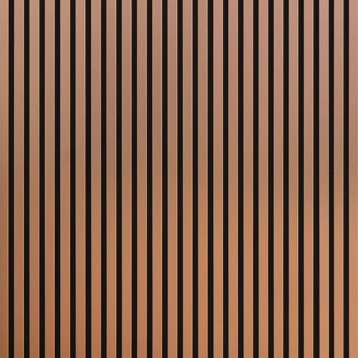 Lot de 4 Panneaux tasseaux bois 250 x 30 cm - rose gold|DECOON