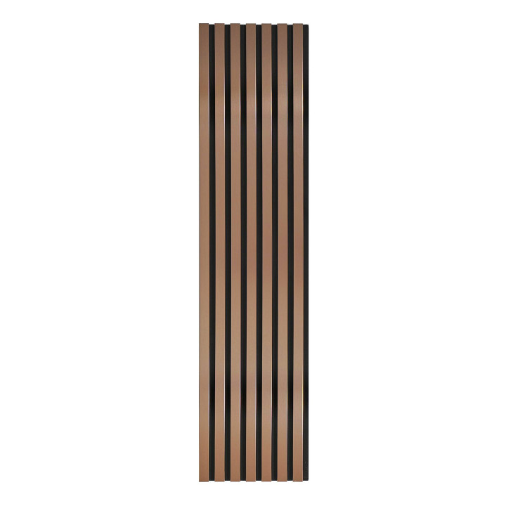 Lot Panneaux Muraux tasseaux bois 120 x 30 - Rose Gold | Decoon