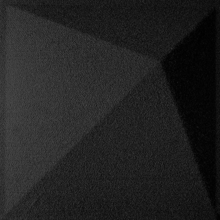 Panneau feutrine - Diamant noir - 40x40x4,5 cm - 0,16m²