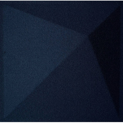 Panneau feutrine - Diamant bleu nuit - 40x40x4,5 cm - 0,16m²