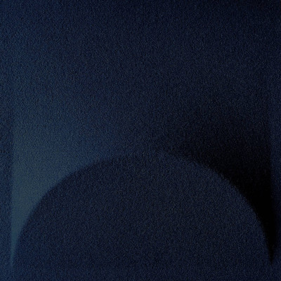Panneau feutrine - Lune bleu nuit - 40x40x4,1 cm - 0,16m²
