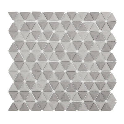 Plaque mosaique verre - hexagones - Decoon