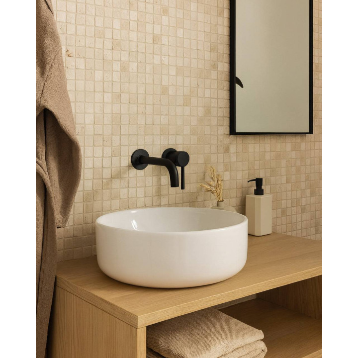 Plaque mosaique travertin - 2.3 x 2.3 cm - Decoon