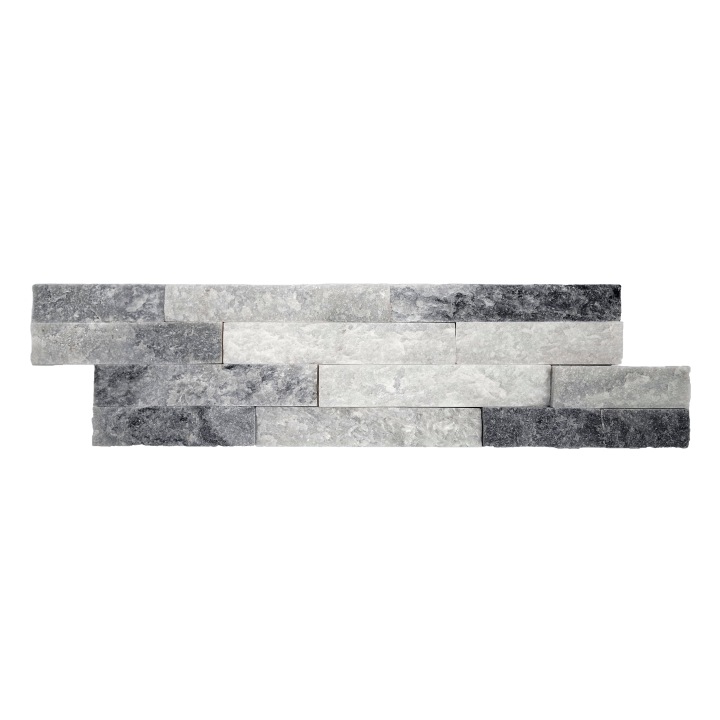 Parement mural en pierre naturelle fine épaisseur - alaska - 13 pcs