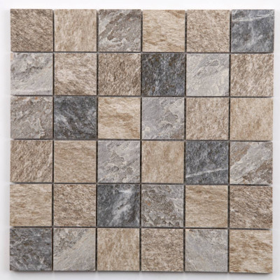 Mosaïque Sukabumi porcelaine 29,8x29,8x0,8 cm - Mur & Sol - Decoon