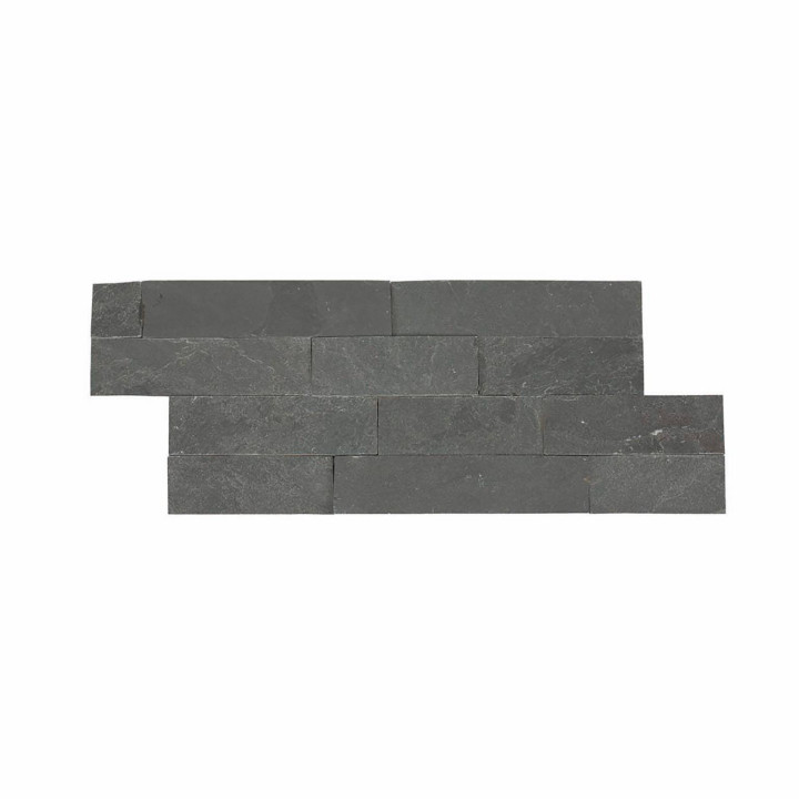 Briconature Noire - Parement Ardoise - Pierre Naturelle - 0,47 m2