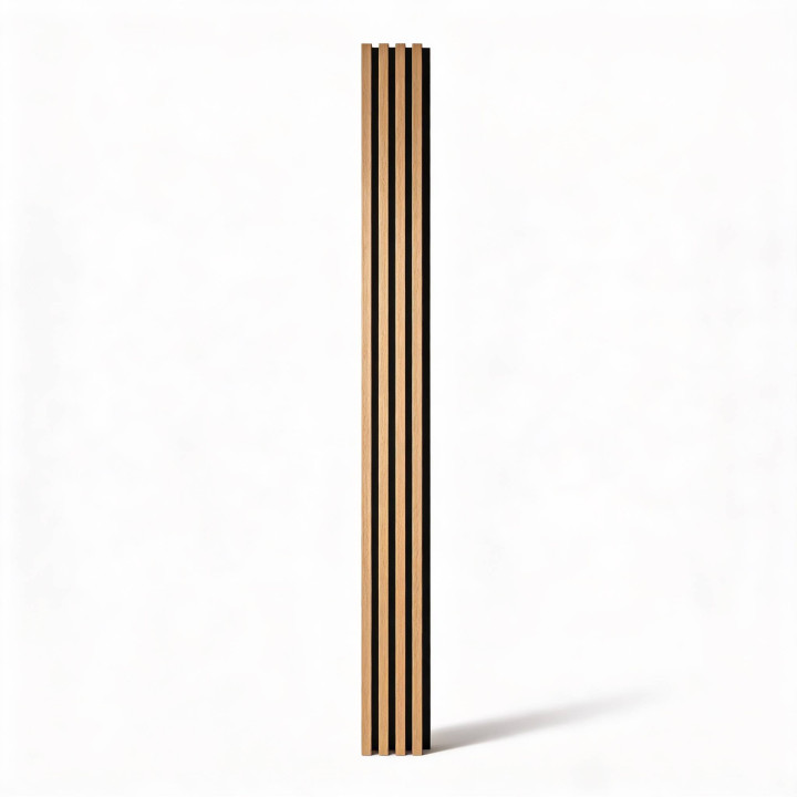 Panneau Tasseaux Bois - Décor Chêne  250 x 17,6 cm | DECOON