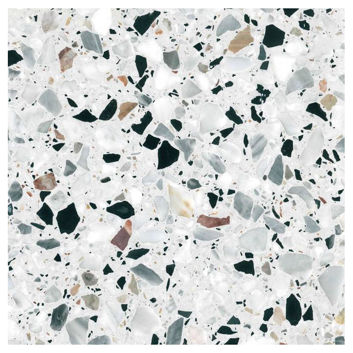 Carrelage terrazzo 60x60 blanc