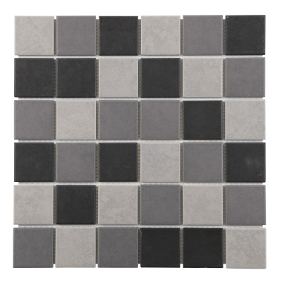 Mosaïque Zircon porcelaine 30,6x30,6x0,6 cm - Mur & Sol - Decoon