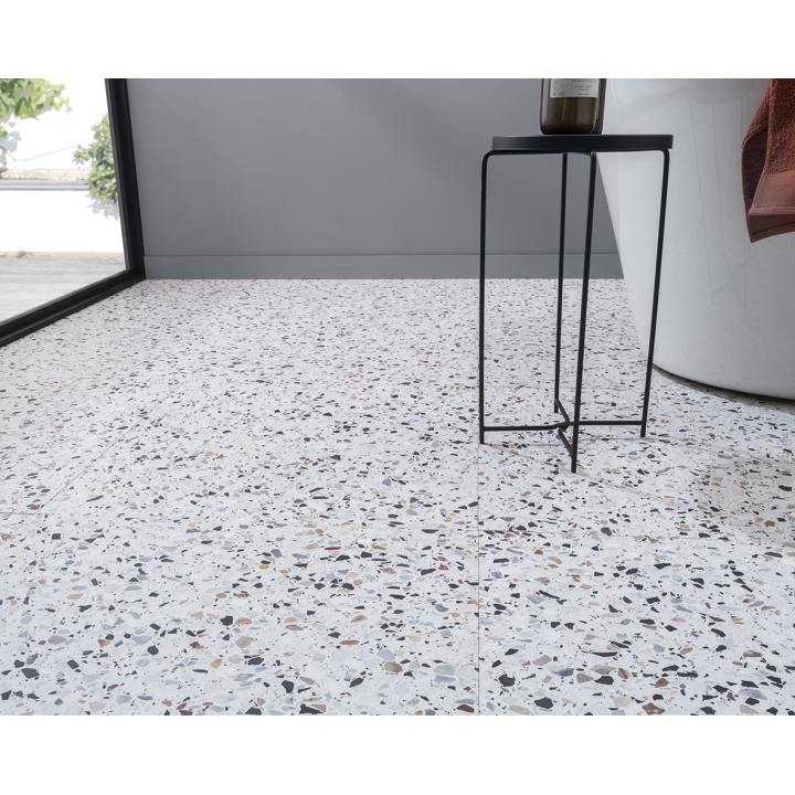 terrazzo sol blanc