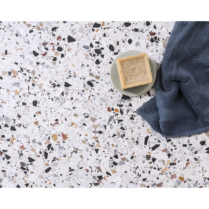 carrelage terrazzo salle de bain